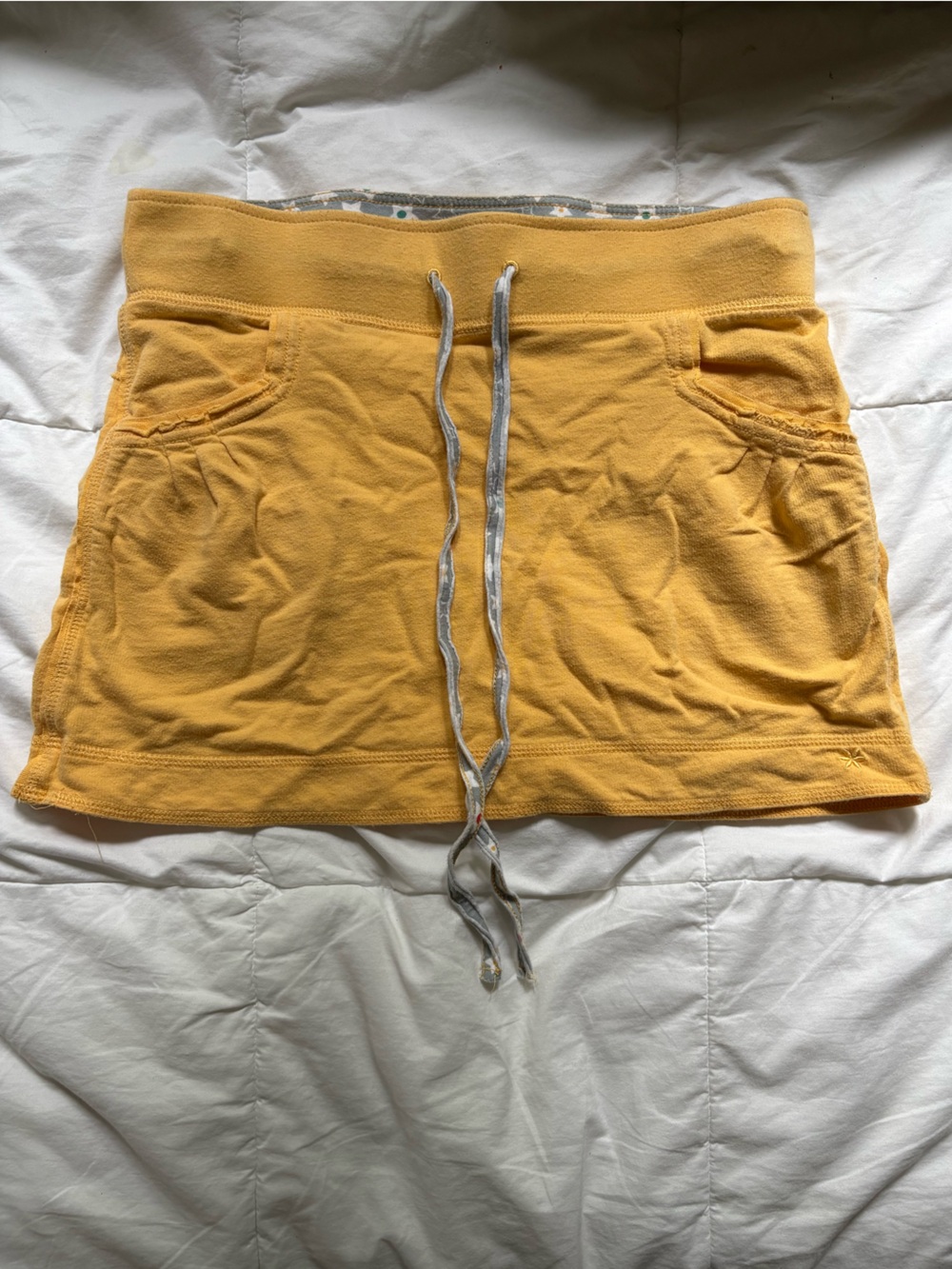 Yellow Mini Skirt